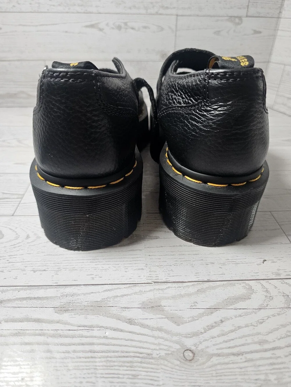 Dr. Martens Addina Flower Platform Mary Janes 10